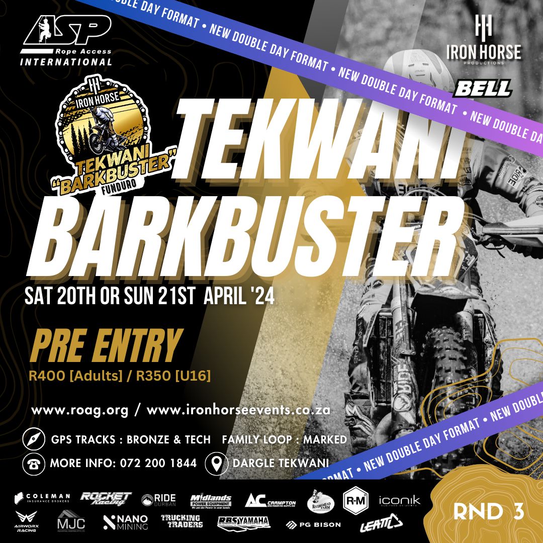 Tekwani Barkbuster Funduro<br>is waiting for you